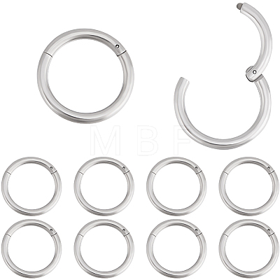 10Pcs 316L Stainless Steel Sleeper Earrings EJEW-BBC0001-56C-1