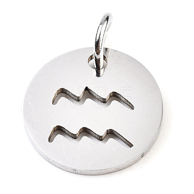 201 Stainless Steel Charms STAS-Q237-M003-5-1