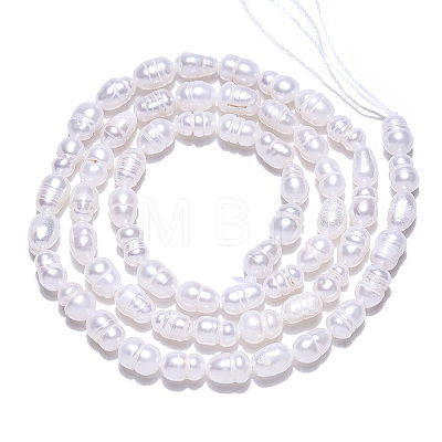 Natural Cultured Freshwater Pearl Beads Strands PEAR-N012-03K-1