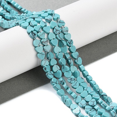 Synthetic Turquoise Beads Strands G-M403-A29-01-1