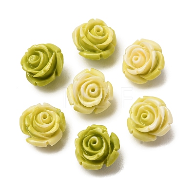 Synthetic Coral Dyed Carved Beads SH-CBAE713-04-1