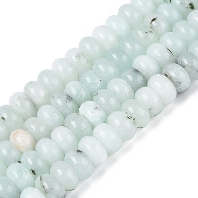 Natural White Jade Beads Strands G-Q613-01F-17-1
