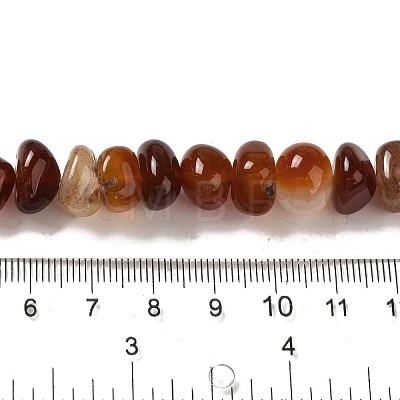 Natural Red Agate Beads Strands G-NH0017-B03-03-1