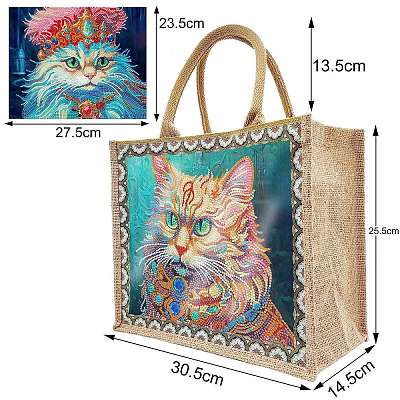 DIY Diamond Painting Handbag Kits PW-WG60864-02-1