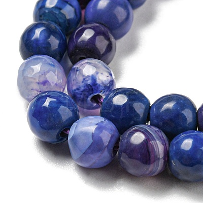 Natural Agate Beads Strands G-C082-A01-20-1