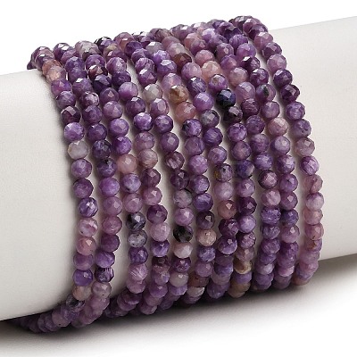 Natural Charoite Beads Strands GG-CBA4399-A11-02-1