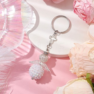 Seed Beads Keychain KEYC-MZ00013-01-1