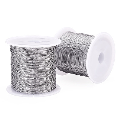 2 Rolls Round PET Metallic Thread MCOR-TADJ0001-01C-02-1