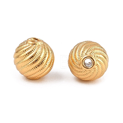 Brass Beads KK-Z162-15G-1