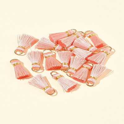 20Pcs Handmade Polycotton(Polyester Cotton) Tassel Decorations FIND-FS0003-27H-1