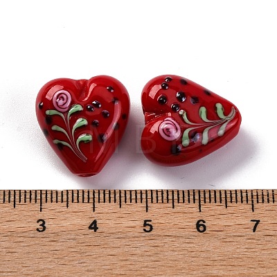 Handmade Lampwork Beads LAMP-G165-01B-1