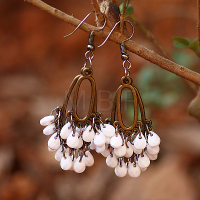 Bohemian Alloy Chandelier Earrings WG8E5F2-01-1