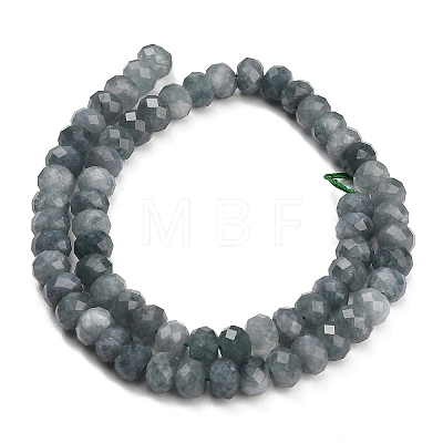 Faceted Dyed Natural White Jade Beads Strands GG-CBAE966-01A-Q-1