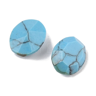 Synthetic Turquoise Cabochons G-C146-02J-1