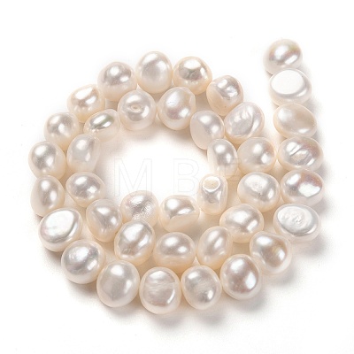 Natural Cultured Freshwater Pearl Beads Strands PEAR-L033-54-01-1