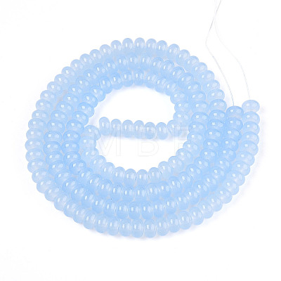 Imitation Jade Glass Beads X-DGLA-ZX002-8mm-02H-1
