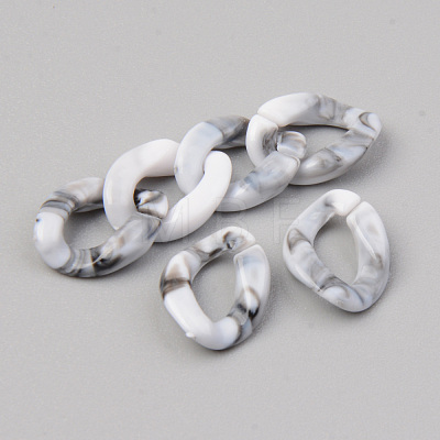 Opaque Acrylic Linking Rings X-OACR-S038-005A-B06-1