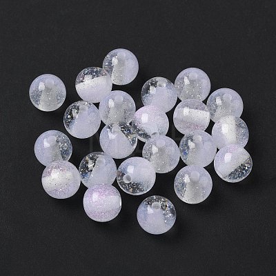 Two Tone Resin Beads RESI-Q025-02A-C-1