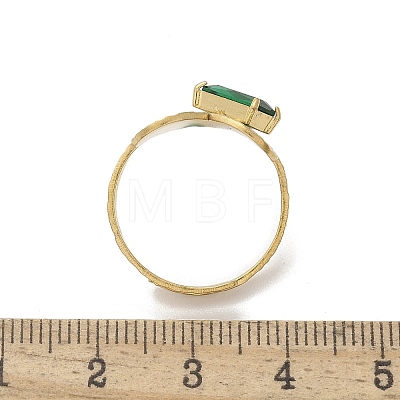 304 Stainless Steel Cuff Rings for Women RJEW-D302-03G-03-1