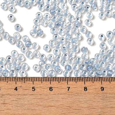 6/0 Transparent Colours Glass Seed Beads SEED-P006-01A-13-1