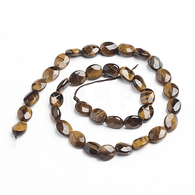 Natural Tiger Eye Beads Strands G-E560-K01-1