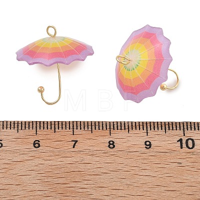 Acrylic Pendants MACR-C035-01G-1