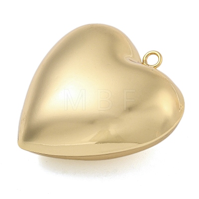 Heart Brass Pendants KK-N254-98G-02-1