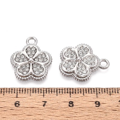 Alloy & Crystal Rhinestone Pendants PALLOY-T095-03P-1