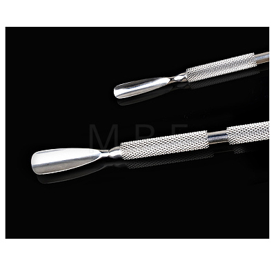 Double Head Stainless Steel Cuticle Pusher MRMJ-R052-98-1