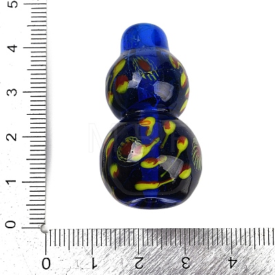 Handmade Lampwork Beads LAMP-Q005-08B-1