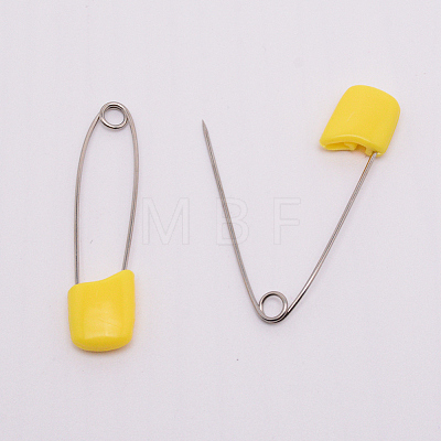 Stainless Steel Safety Pins FIND-WH0053-43P-B-1