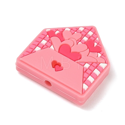 Valentine's Day Silicone Beads SL-CBACE28-04A-1