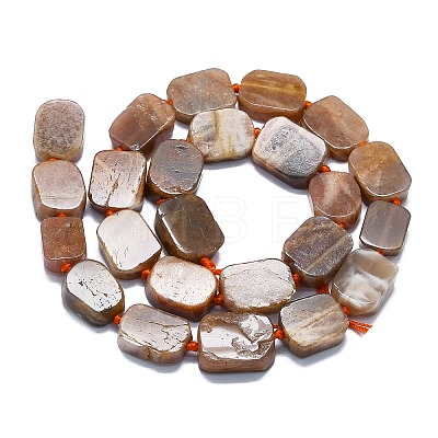 Natural Sunstone Beads Strands G-K245-J08-01-1