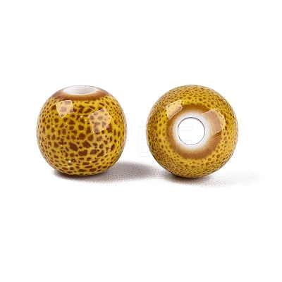 Vintage Handmade Porcelain Beads PORC-Q006-13A-33-1