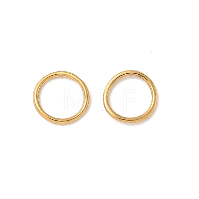 304 Stainless Steel Closed Jump Rings X-STAS-L300-001G-1