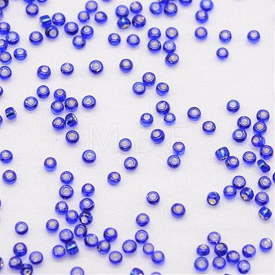 6/0 Transparent Glass Round Seed Beads SEED-J010-F6-28-1