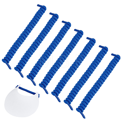Polyester with Latex Silk Replacement Visor Curl Cord DIY-WH0888-579I-1