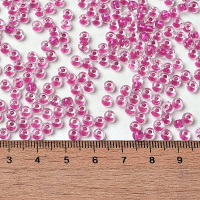 6/0 Transparent Colours Glass Seed Beads SEED-P006-01A-04-1