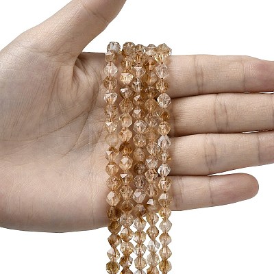 Heated Natural Citrine Beads Strands G-Z119-A37-01-1