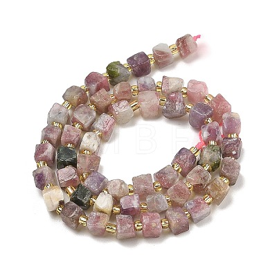 Natural Tourmaline Beads Strands G-G053-B17-05-1