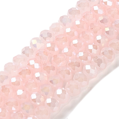 Baking Electroplate Glass Beads Strands LS-DGLA-A039-J10mm-B14-1