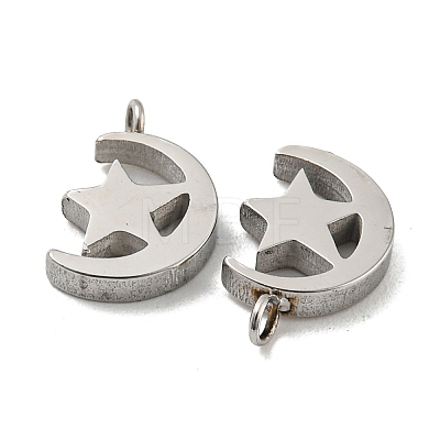 304 Stainless Steel Charms STAS-L022-214P-1
