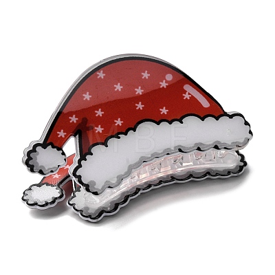 Christmas Claw Plastic Claw Hair Clips PHAR-K006-01B-1