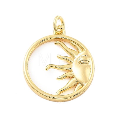Brass Pendants KK-L209-091G-1