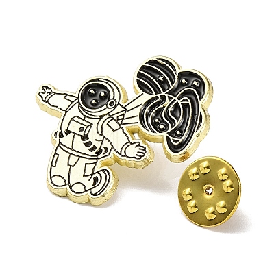 Creative Space Astronaut Series Brooches JEWB-U001-03E-1