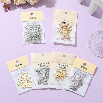 SHEGRACE Brass Closed Jump Rings XGRQ5F266-800G-1