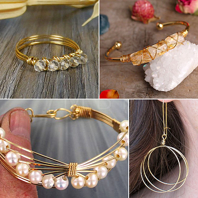 Round Copper Beading Wire for Jewelry Making YS-TAC0004-0.8mm-03-1