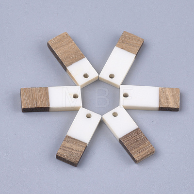 Resin & Walnut Wood Pendants RESI-S358-32A-1