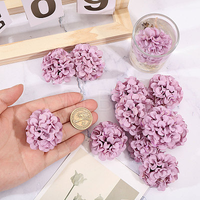 Cloth Artificial Flower Head DIY-WH0591-100-1