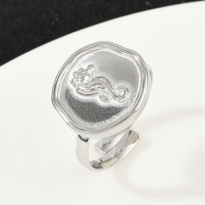 304 Stainless Steel Finger Rings RJEW-H254-08B-P-1